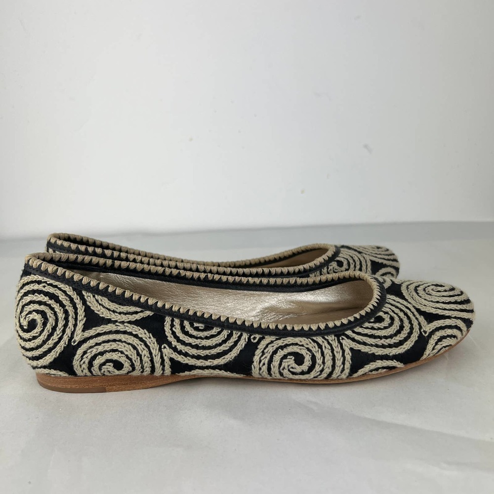 Jack Rogers Jute Rope Swirl Flats Womens Size: 8.5
